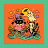 Halloween Dance Print