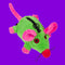 Rat Plush Keychain Pouch