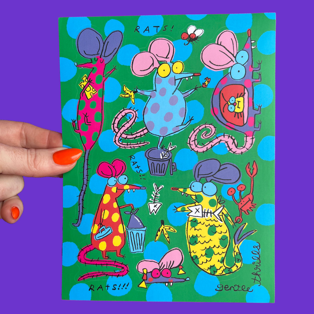Rats Sticker Sheet – Wokeface