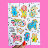 Weird Cookies Sticker Sheet