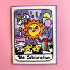 Tarjeta de felicitación del Tarot de celebración