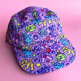 Disco Cats Pawty Pattern Hat
