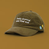 Frolic Around and Find Out Corduroy Hat