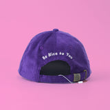 Less Doing More Being Corduroy Hat