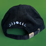 Gorra de pana negra Lightworker
