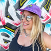 Rainbow Clouds Corduroy Hat