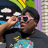 Gafas de sol de corazón
