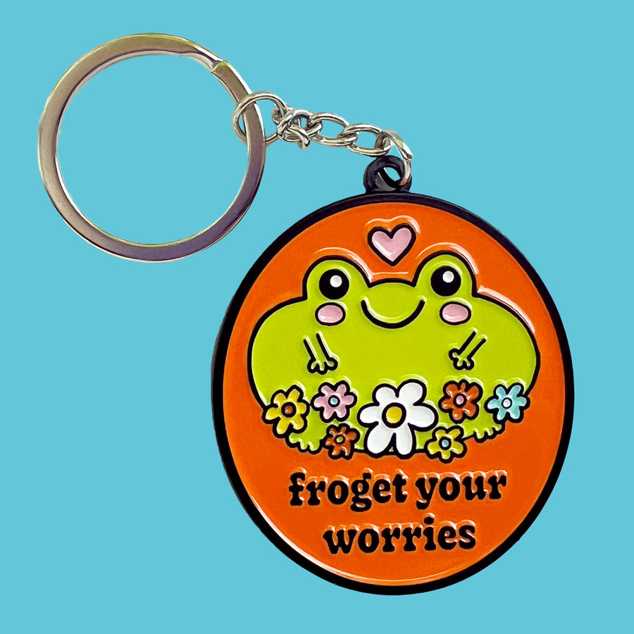 Froget Your Worries Keychain