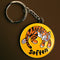 Llavero de peluche de tigre