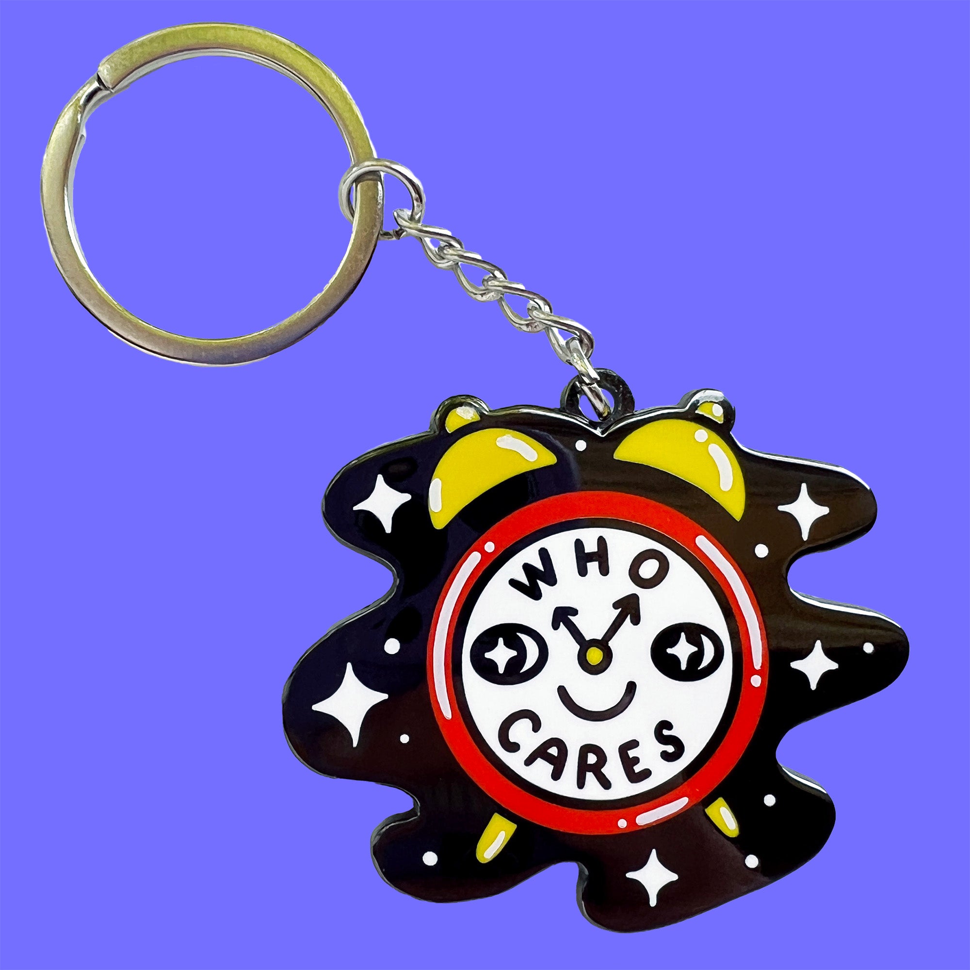Llavero de reloj ¿A quién le importa?