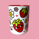 Taza Strawbebby
