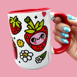 Taza Strawbebby