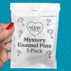Mystery Enamel Pins 3-Pack Blind Bag