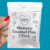 Mystery Enamel Pins 3-Pack Blind Bag