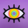 Parche ocular arcoíris