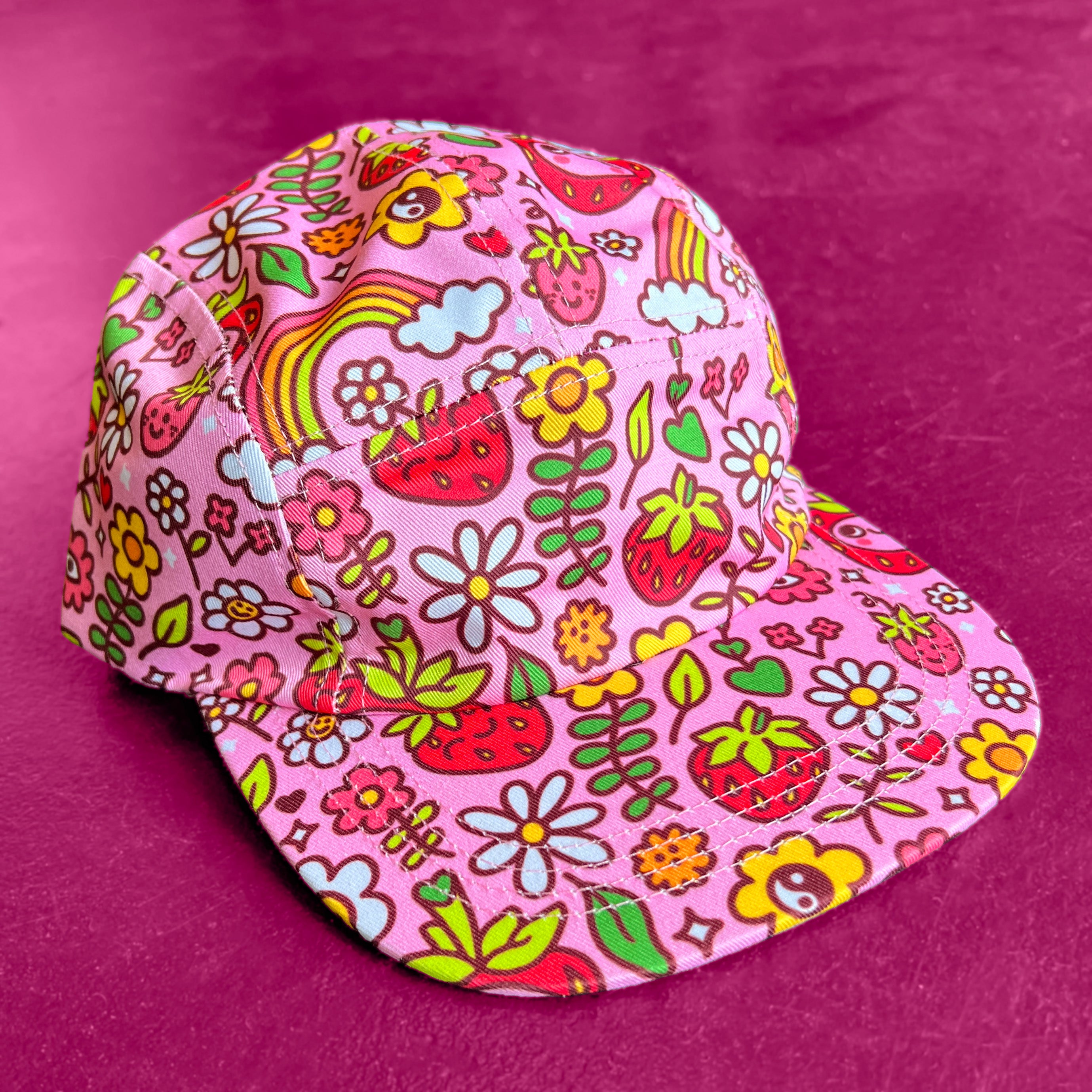 Gorro de patrón Strawbebby