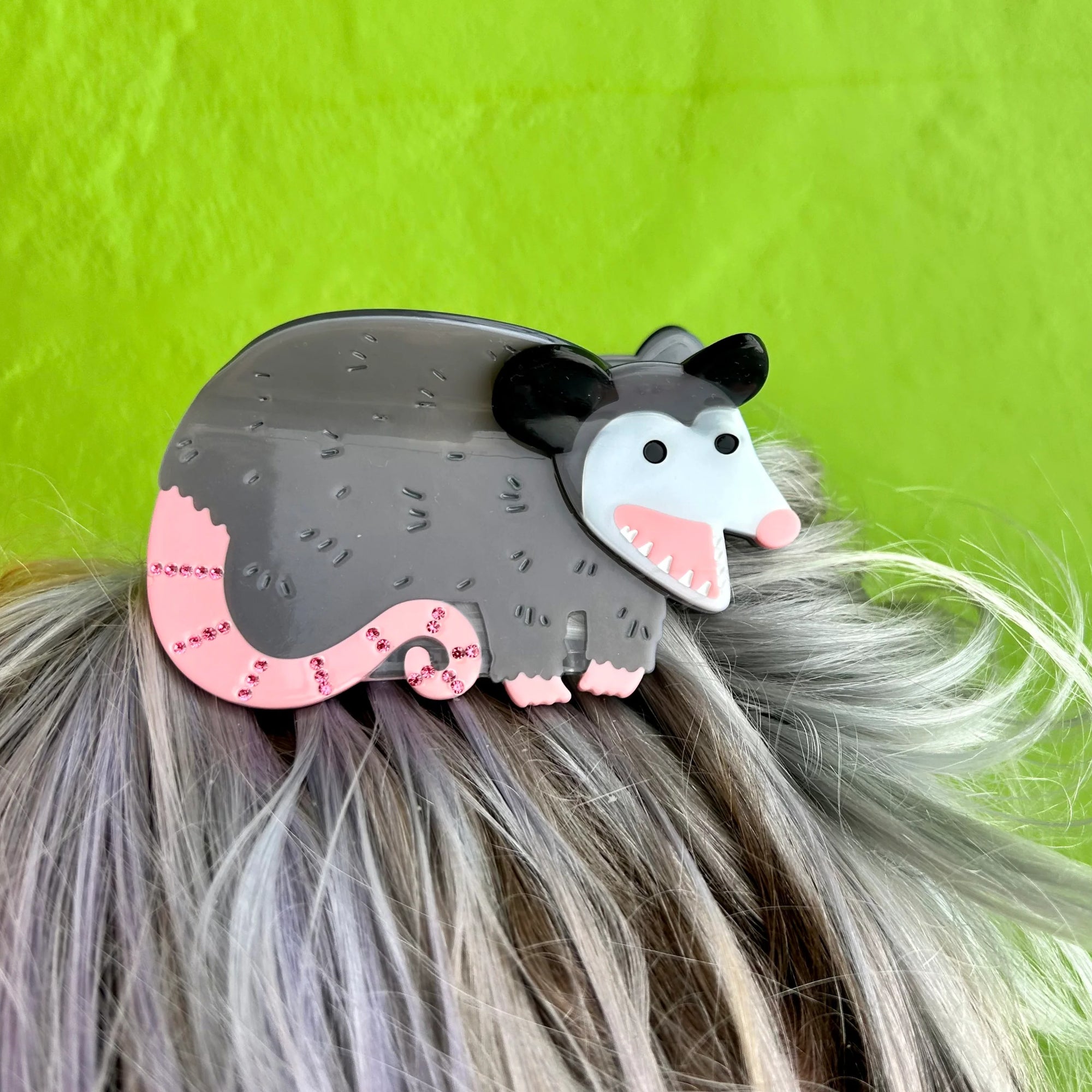 Garra de pelo de zarigüeya
