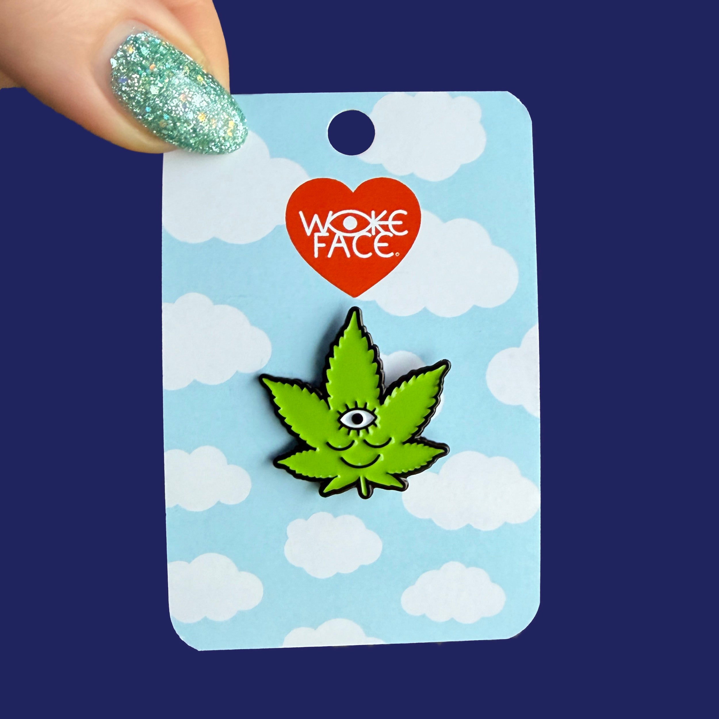 Tokeface Enamel Pin