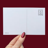 Disociación de postal