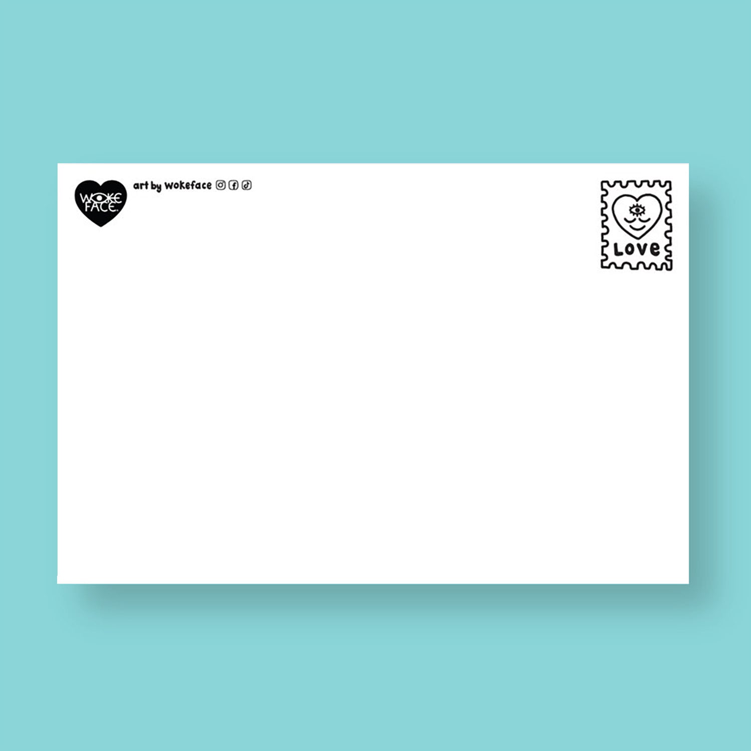 Tarjeta postal de Third Eye Drops