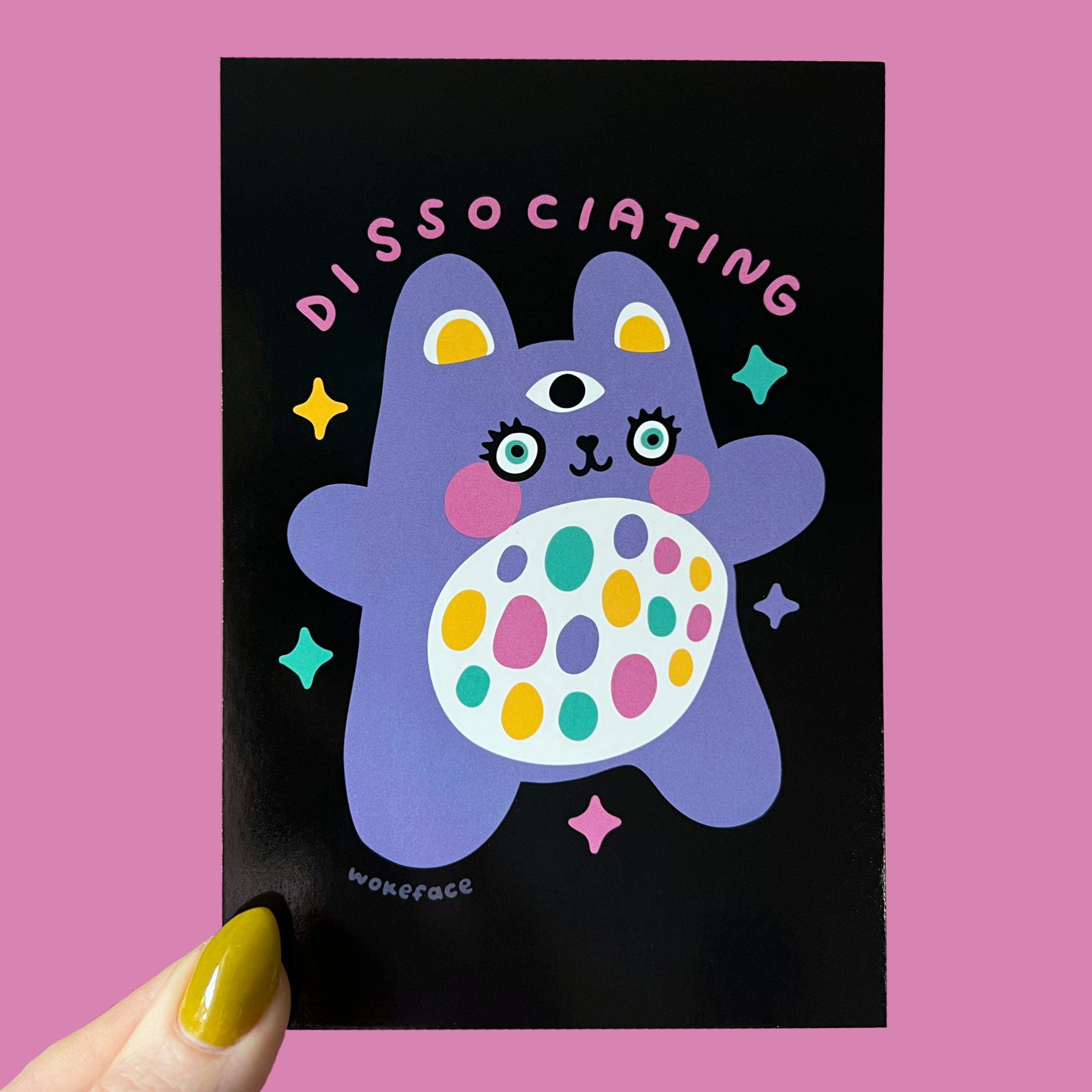 Dissociating Postcard