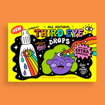 Third Eye Drops Postcard