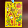 Vegetables Postcard