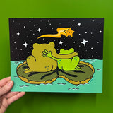 Frog Pond Embrace Print