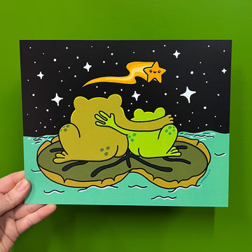 Frog Pond Embrace Print
