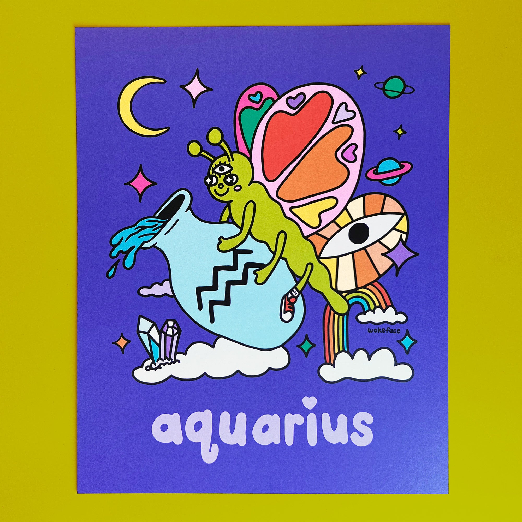 Lámina Zodiacal Acuario