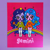 Zodiac Gemini Print
