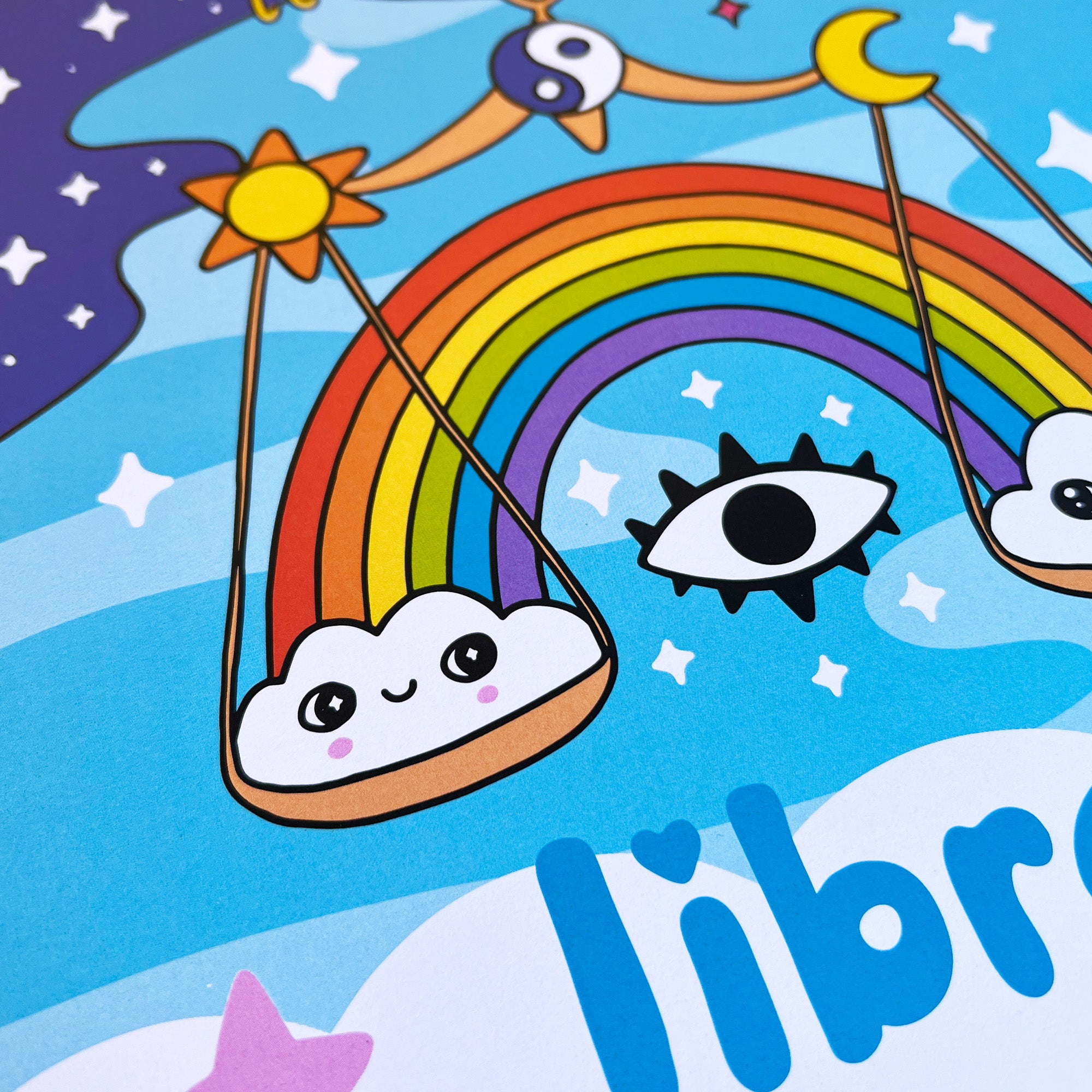 Lámina zodiacal de Libra