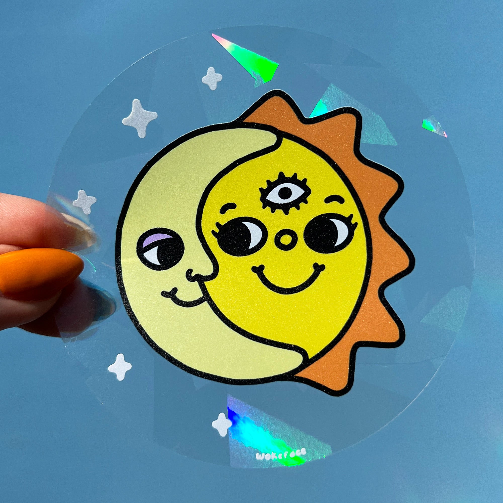 Creador de arcoíris Sol y Luna