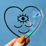 Wokeface Creador de arcoíris de corazón
