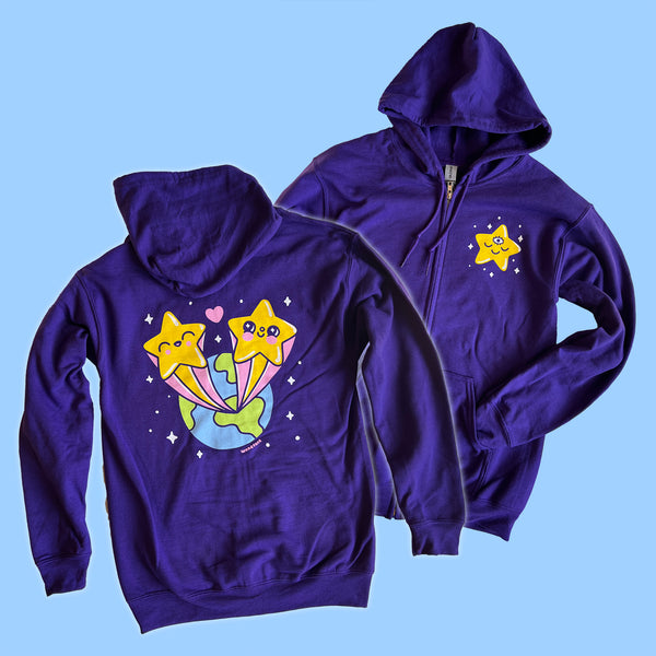 Star Babes Zip-up Hoodie – Wokeface