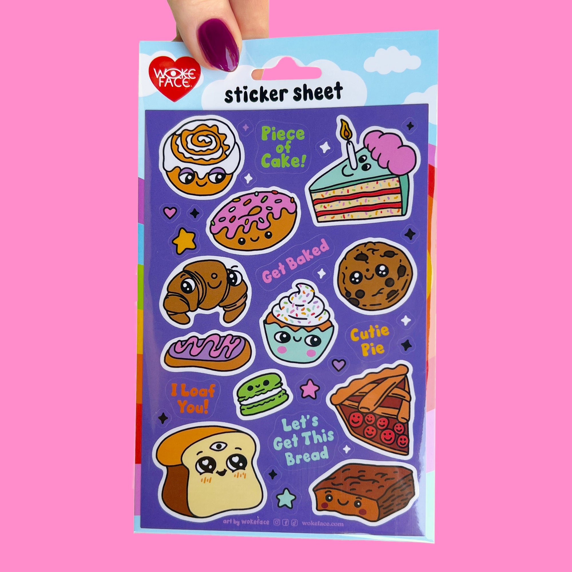 Bakery Buds Sticker Sheet