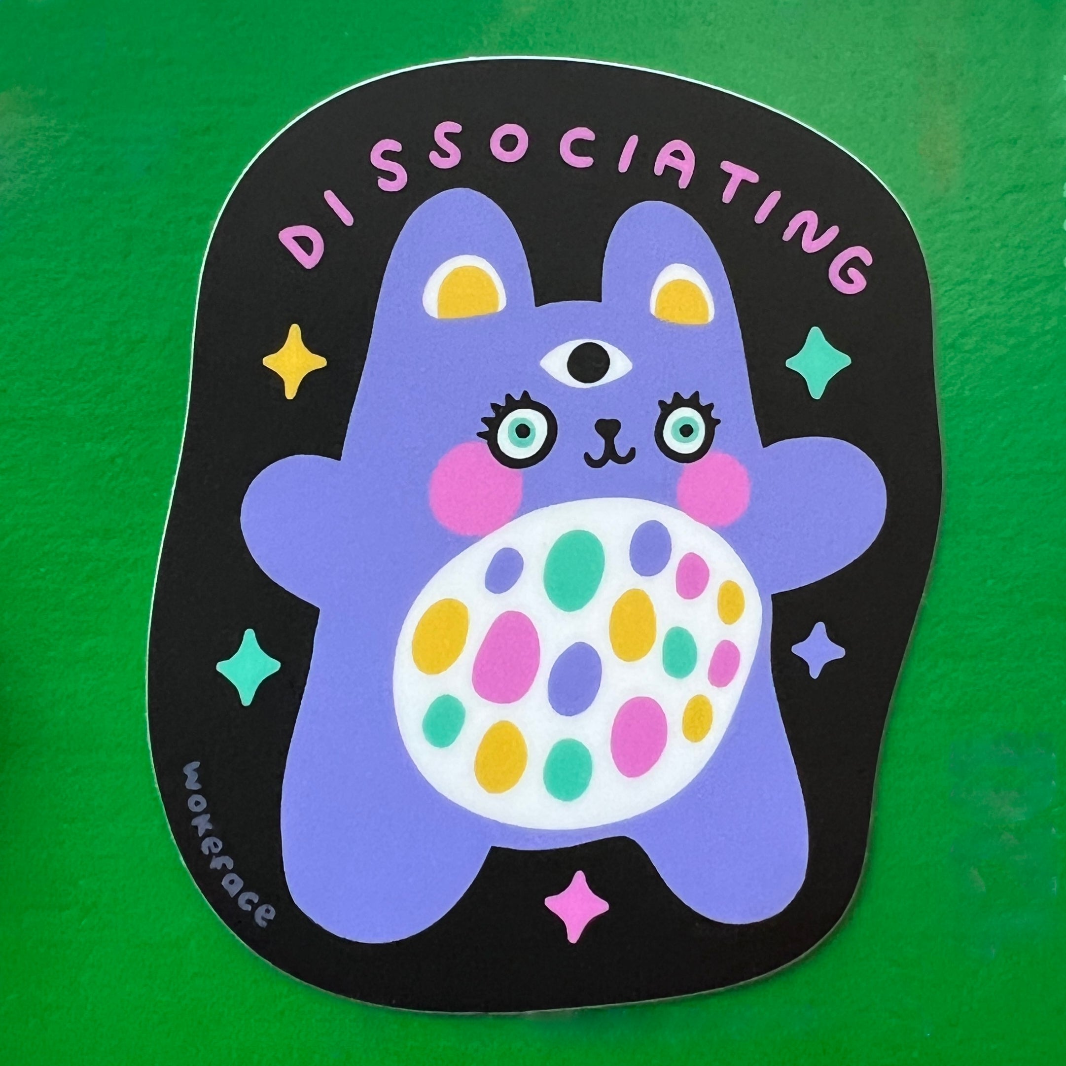Dissociating Sticker