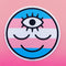 Transgender Flag Wokeface Sticker