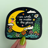 Moon Whole No Matter Phase Sticker — alternate view 2