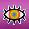 Rainbow Eye Sticker