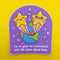 Space Time Star Babes Sticker