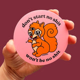 Pegatina "No Shit" de arranque