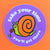 Take Your Time Snail Sticker