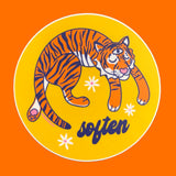 Tiger Soften Sticker