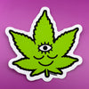 Tokeface Cannabis Sticker