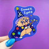 I Wand It, I Got It Sticker