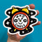 Who Cares Clock Sticker