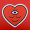 Pegatina de corazón