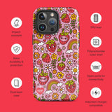 Strawbebby iPhone Case