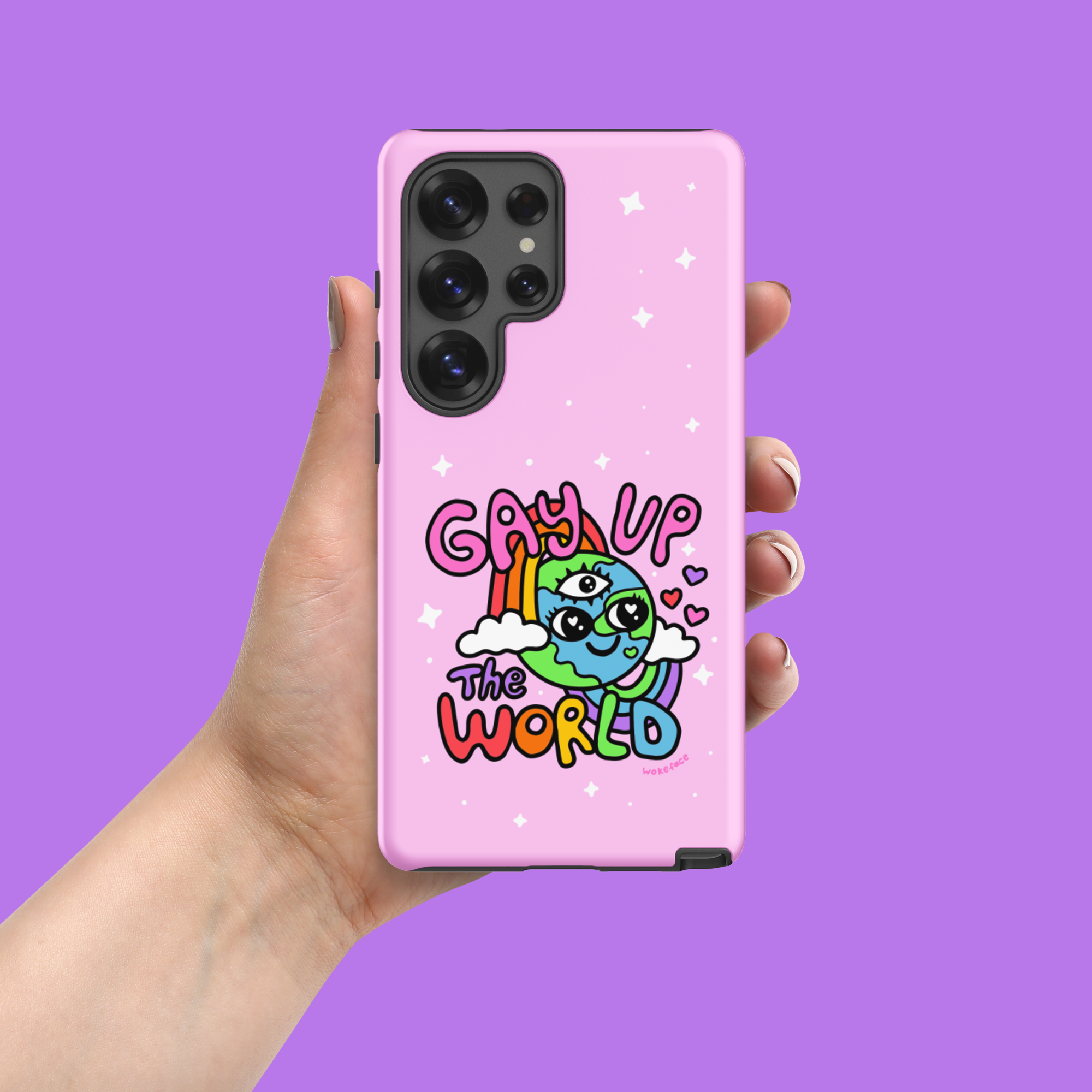 Gay Up the World Samsung Phone Case